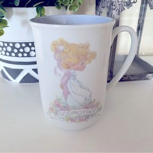 Precious Moments Collection 1991 Samuel J. Butcher Godmother Cup by Enesco